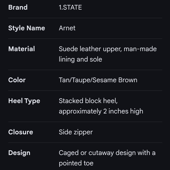 1. State Tan Suede Cut-Out Sandals - Picture 6 of 6